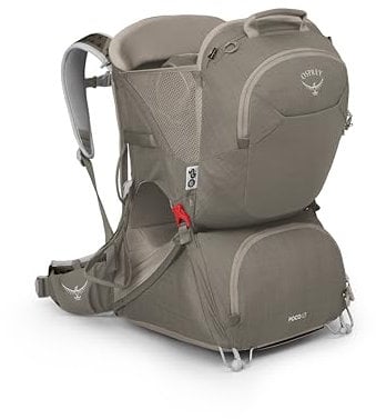 Osprey Poco LT Child Carrier Concrete Tan