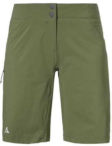 Schöffel Damen Shorts Danube L Bermudas, Balsam Green, 38 EU