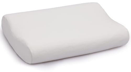 Luxoon Kissenbezug für Gesundheitskissen – 95% Baumwolle / 5% Elasthan, Atmungsaktiv und Hautfreundlich, Waschbar, Für Komfort und Hygiene 1er Pack 30-45 x 50-65 cm, Weiß