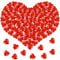 PPGGOPP Rote Diamanten Deko Herz,200 Stück Rot Herzen Diamantkristalle 12mm,Acrylic Heart Diamanten,Herzen Tisch Streu Deko,Tischdeko Herz für Hochzeit Deko,für DIY Hochzeit Verlobung,Valentinstag