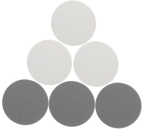 DOITOOL 5sets Bowling Sanding Pads Versatile Cleaning Tool Scratch Removal Deep Cleaning Pad 6pcs*5