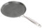 Fricienc Poêle à crêpes en acier inoxydable avec revêtement en nid d'abeille - Poêle plate à tortilla - Poêle à omelette - Compatible avec toutes les plaques de cuisson - Compatible avec l'induction