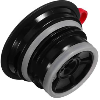 BESPORTBLE Coffee Pot Insulated Black Red Replacement Carafe Lid for Hot Beverage Dispenser Kettle Cover