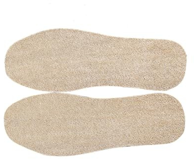 LOORGVEL Einlegesohlen Atmungsaktive und Geruchsreduzierende Luffa aus Natürlichen Schwamm Strapazierfähige Schuhpolsterung für Damen und Herren