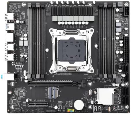 Motherboard X99 LGA2011 V3 V4 Quad Channel 8 DDR4 RAM Slots 8 Phase Stable Power Up To 256GB Compatible With Processors