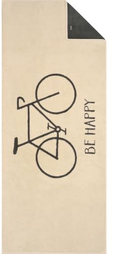 Cawö Saunatücher Postcard Towels Fahrrad 6287 beige - 37
