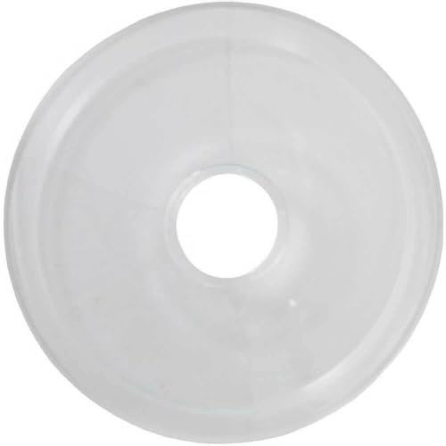 TIYO Fahrrad Speichenschutzscheibe 160 mm transparent 40 mm Aufnahme