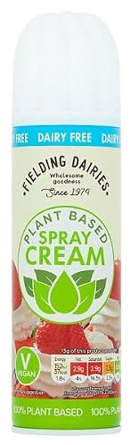 Fielding Dairies Plant Based Spray Cream 250g | Case of 12