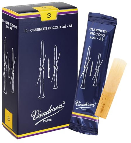 Vandoren CR133 Traditional Ab-Klarinetten Blätter, 10 Einheiten