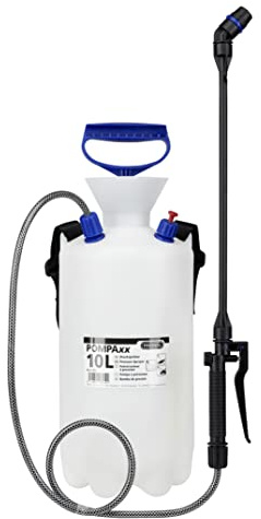 Pressol Industriezerstäuber POMPAxx (10L, mit Schultertragegurt und Sprühlanze, Manueller Druckaufbau) 06 910