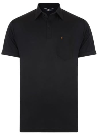 Gabicci Jersey Shirt (X-Large, Black)