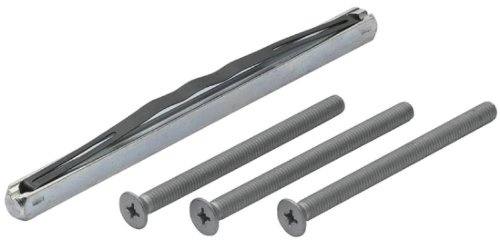 Befestigungsset M6 für Profiltür - Schutzbeschläge(beidseits Griff), 67 - 72 ; 1 Garnitur