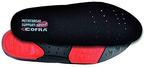 Cofra SO-MET-00.N36 METATARSAL SUPPORT Antistatisches Metatarsal-Gel-Fußbett, Größe 36