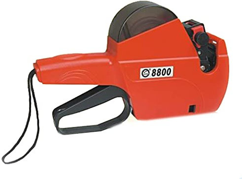 No.8800 Pistole Preisauszeichnungsgerät 1 Linie 8 Zahlen, Ein Tinte von Notebook und 'gratis.