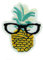 Alsino Patches Aufbügler Aufnäher Patch Aufbügel-Patch Jacke Shirt Schuhe zum Aufbügeln Set, Variante wählen:PAT-043 Ananas