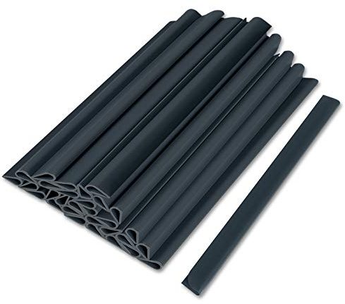 HENGMEI 50 Stück PVC sichtschutzstreifen anthrazit befestigungsclips Sichtschutz Klemmstreifen (50 Stück,Anthrazit)