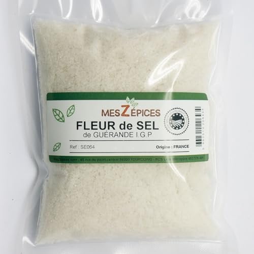 Aube-Gourmet Fleur de sel de Guerande sachet économique 1 Kg