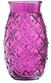 Home ananas Set de 6 Verres Cocktail, Fuchsia