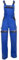 KG Sicherheitslatzhose für Frauen In BLAU - Latzhose Arbeitshose Damen Mädchen Schutzhose Arbeitslatzhose Kombihose (46)