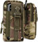 ONEFLOW Survival Case für alle Samsung Serien - Gürteltasche aus Nylon, Handytasche mit Karabiner, Handy Gürtel Tasche Outdoor Handyhülle, Grün Camouflage