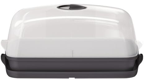 Prosperplast Respana Table Greenhouse Zimmergewächshaus Anzuchtschale Tisch-Frühbeet (Anthrazit)