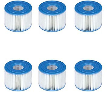 Cartucce per filtri Whirlpool, per Intex tipo S1, Spa, filtro Hot Tub, per piscine, pompe e filtri, cartucce per filtro Spa, accessorio Whirlpool 29001E, tipo S1, 2 pezzi, ,4 pezzi