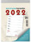 Wochenabreißkalender 2022 - 10,5x14,6 cm - 1 Woche auf 1 Seite - mit Sudokus, Rezepten, Rätseln uvm. auf den Rückseiten - Bürokalender 325-0000: ... Rezepten, Rätseln uvm. auf den Rückseiten -