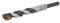 0018801500100 Foret pour béton Ø: 15mm,19/32 L: 150mm métal carbure fritté ALPE