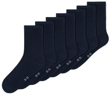 PIECES Unisex Nknsock 7p Solid Noos