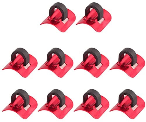 10 Stück Fahrradrahmen C Schnalle,Mountainbike Bremskabel Kabelführung Fahrradkabelclip Fahrrad Bremskabel Rohr Guide Shifter Adapter aus Aluminiumlegierungfür MTB Road Mountainbike