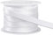 BENECREAT 13.5 Yard/12.5 m Satin-Schrägband 3/8 Zoll (10 mm) Doppelt Gefaltetes Satin-Schrägband Für Cheongsam-Dekoration, Kleidungsnähte Paspeln, Weiß