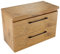 paplinskimoebel - Waschbeckenunterschrank mit Aufsatz 80 cm Breit Girona, Badezimmerschrank mit Arbeitsplatte, Unterschrank für Aufsatzwaschbecken, Waschtischunterschrank Holz - Lancelot Eiche