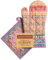 Maison d' Hermine Ofenhandschuh und Topflappen, 100% Baumwolle, hitzebeständiger Ofenhandschuh(19cm x 33cm) & Topflappen(20cm x 20cm) für Köche, Ispahan – Erntedankfest/Weihnachten