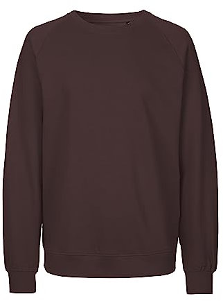 Spirit of Isis Neutral Sweatshirt, 100% Bio-Baumwolle. Fairtrade, Oeko-Tex und Ecolabel Zertifiziert, Textilfarbe: braun, Gr.: M
