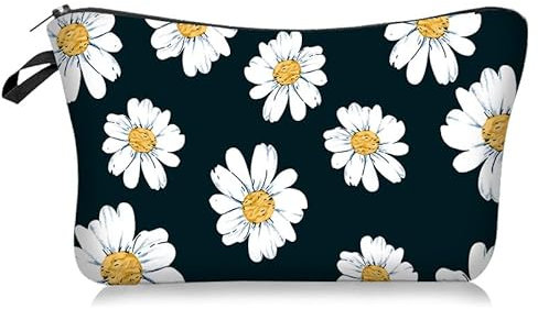 Aucuu Segeltuch Kosmetiktasche - Tragbare Kulturbeutel Mit Reißverschluss, Multifunktionale Makeup Tasche für Reise, Mandala-Druck