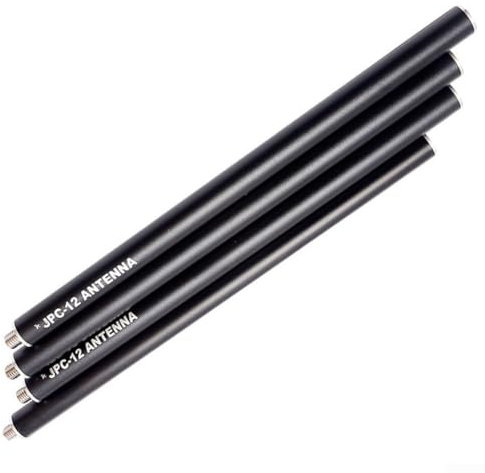 7-50MHz 40m-6m Ham Radio CB Antenna Telescopic Loaded Coil Whip with Base Rods Radial Ground Wire Carry Bag Kit