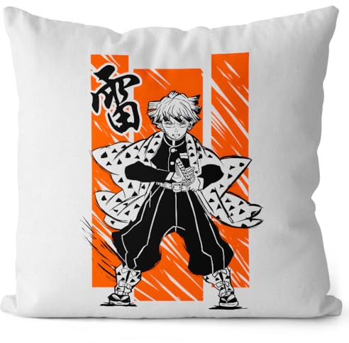 style3 Thunder Swordsman Kissen mit Füllung 40cm Baumwolle Demon Anime Japan Manga