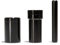 Kiffer Set EDC aus Aluminium | Metall Joint Hülle, cleverer Grinder mit Weed Fach & Alu Dose | Geschenkbox | Stoner Zubehör für unterwegs (Every Day Carry) (schwarz, Grinder, Joint Hülle, Dose)