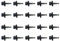 Rinneneinhang Rinneneinhangblech Aluminium Anthrazit 200cm | Dachblech Traufblech Tropfkante Winkelblech (Fassadenschrauben 4,8x20 RAL7016)