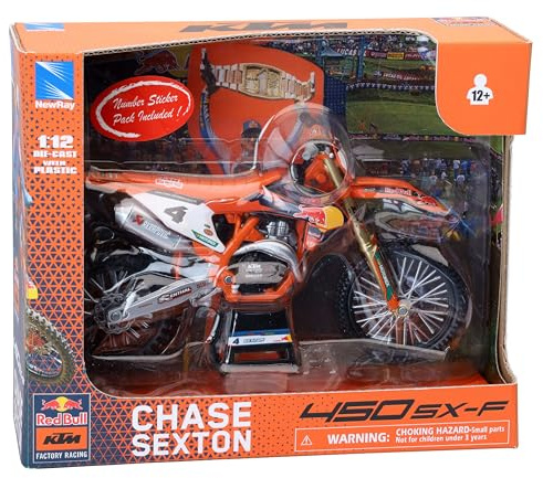 NewRay Moto KTM 450 SXF RB Chase SEXTON 1/12e