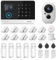 Sistema di allarme domestico 4G+WIFI con telecamera esterna Configurazione rapida e semplice, nessun canone mensile, controllo tramite app per la