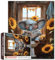 Tucocoo Happy Elephant Puzzles 1000 Teile Bauernhaus Tier sitzend auf Toilette Jigsaw Puzzle für Erwachsene Rustikale Badezimmer Kunst Puzzles für anspruchsvolle Familienaktivität Spiel DIY Puzzle