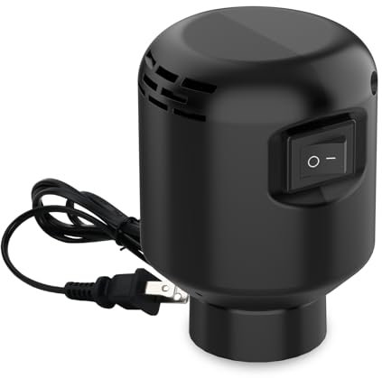 Bolsa de Vacío Bomba de Aire Eléctrica, Bomba de Aire Eléctrica para Bolsas Vacio Ropa, Bolsa de Vacio Bomba 55W, Bomba para Bolsas Vacio Ropa, Bomba Electrica Vacio Ultra Potente de 4,2 kPa