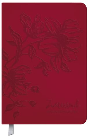 Timer Soft Touch 18 rubin - Kalender 2026 - Korsch-Verlag - Taschenkalender A5-18 Monate von Oktober 2025 bis März 2027 - eine Woche auf 2 Seiten - 14,8 cm x 21 cm