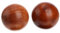 FOYTOKI 2stücke Holz Massagebälle Für Handtraining Effektive Entspannung Stressabbau Zur Muskelpflege Durchblutung Runde Handmassagebälle Aus Hochwertigem Material