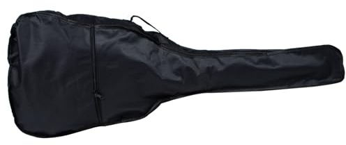 CVUTOVO Praktische 41 Zoll Gitarrentasche aus Oxford Stoff mit Zusätzlicher Aufbewahrungstasche Schulter und Rucksackfunktion für Akustikgitarren