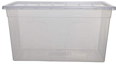 Whitefurze 75cm Spacemaster Maxi Clear 75cm x 41cm x 38cm