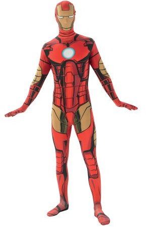 Iron Man second skin costume - M 1.50m - 1.60m / 4'11 - 5'3