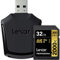 Lexar Professional 32 GB Class 10 UHS-II SDHC Flash Memory Card