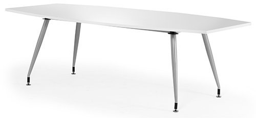 Hi-Gloss I000728 Boardroom Table - White